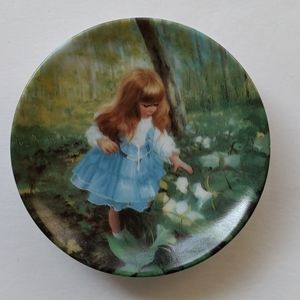 Miniature Plate by Donald Zolan "Enchanted Forest" 1990